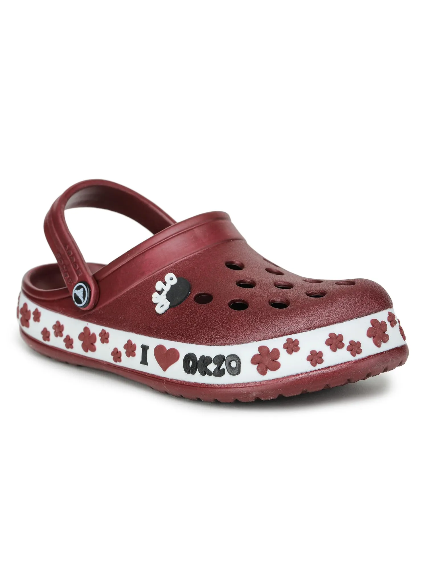 ABROS Women's AZCL2001 AKZO Clogs -Cranberry-5UK