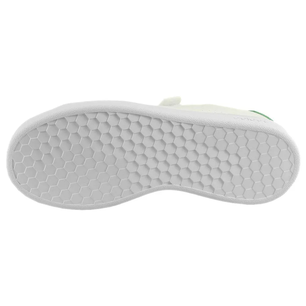 adidas Junior Advantage CF C - Cloud White/Green