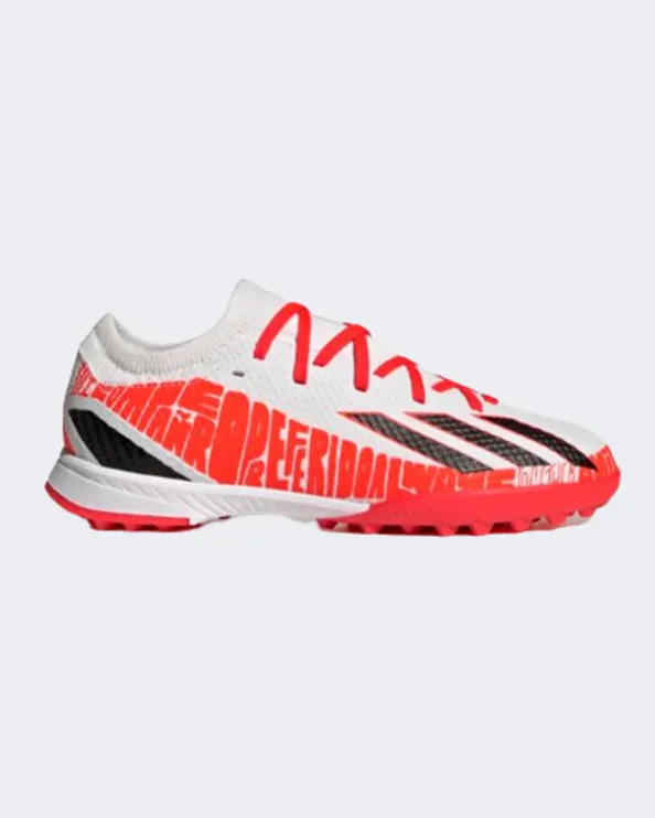 Adidas X Speedportal Messi.3 Ps-Boys Turf Shoes White/Orange Gw8396