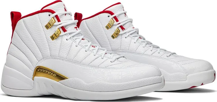 Air Jordan 12 Retro FIBA Sneakers, White