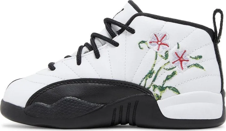 Air Jordan 12 Retro TD Floral sneakers, white