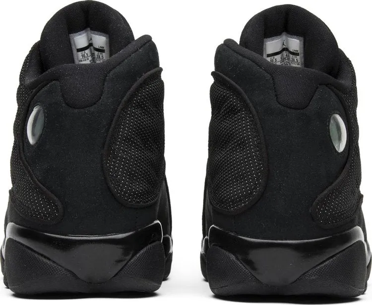 Air Jordan 13 Retro Black Cat Sneakers, black