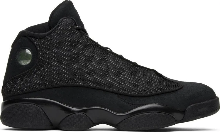 Air Jordan 13 Retro Black Cat Sneakers, black