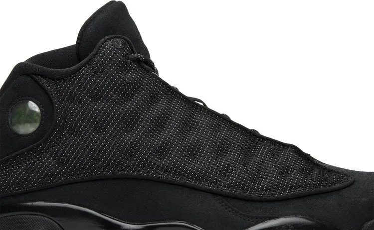 Air Jordan 13 Retro Black Cat Sneakers, black