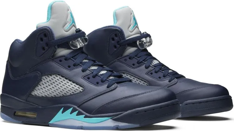 Air Jordan 5 Retro Pre-Grape Sneakers, Blue