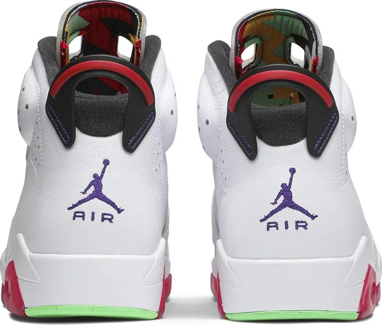 Air Jordan 6 Retro Hare Sneakers, Gray