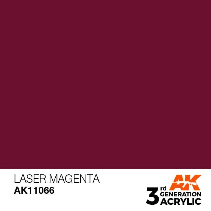 AK Interactive AK11066 3G Laser Magenta Acrylic Paint 17ml