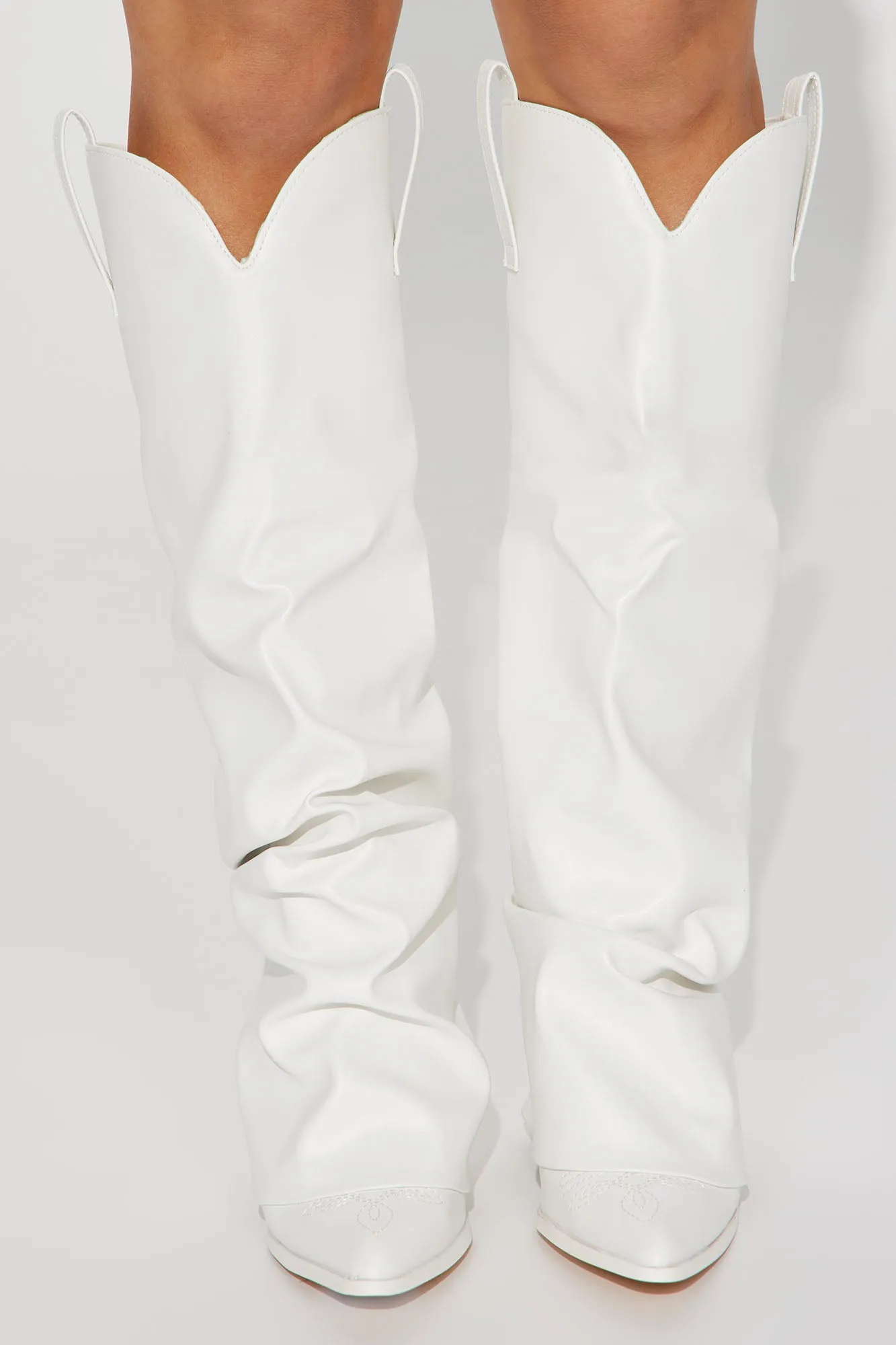 Always Stay True Knee High Boots - White