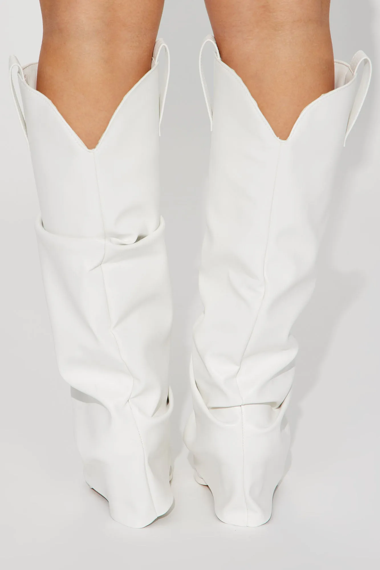 Always Stay True Knee High Boots - White