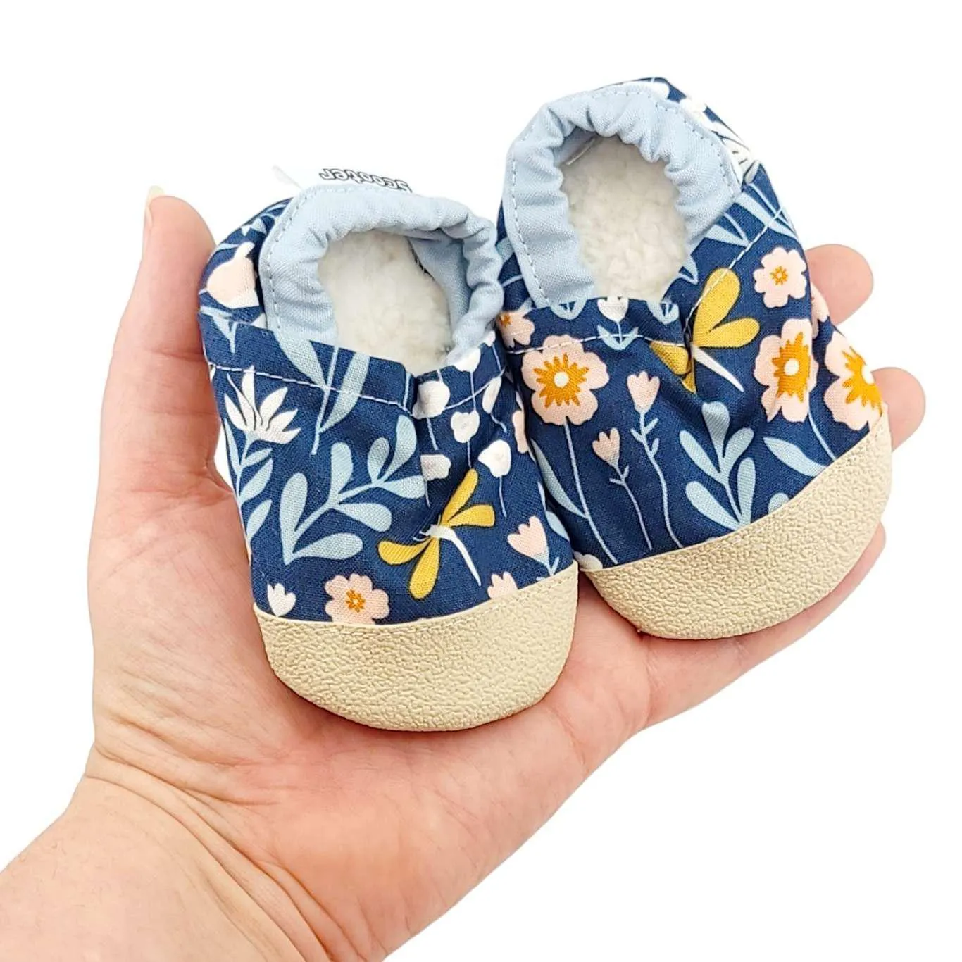 Baby Shoes - Dragonfly Lake (0-6mo or 6-12mo) by This Brave Journey