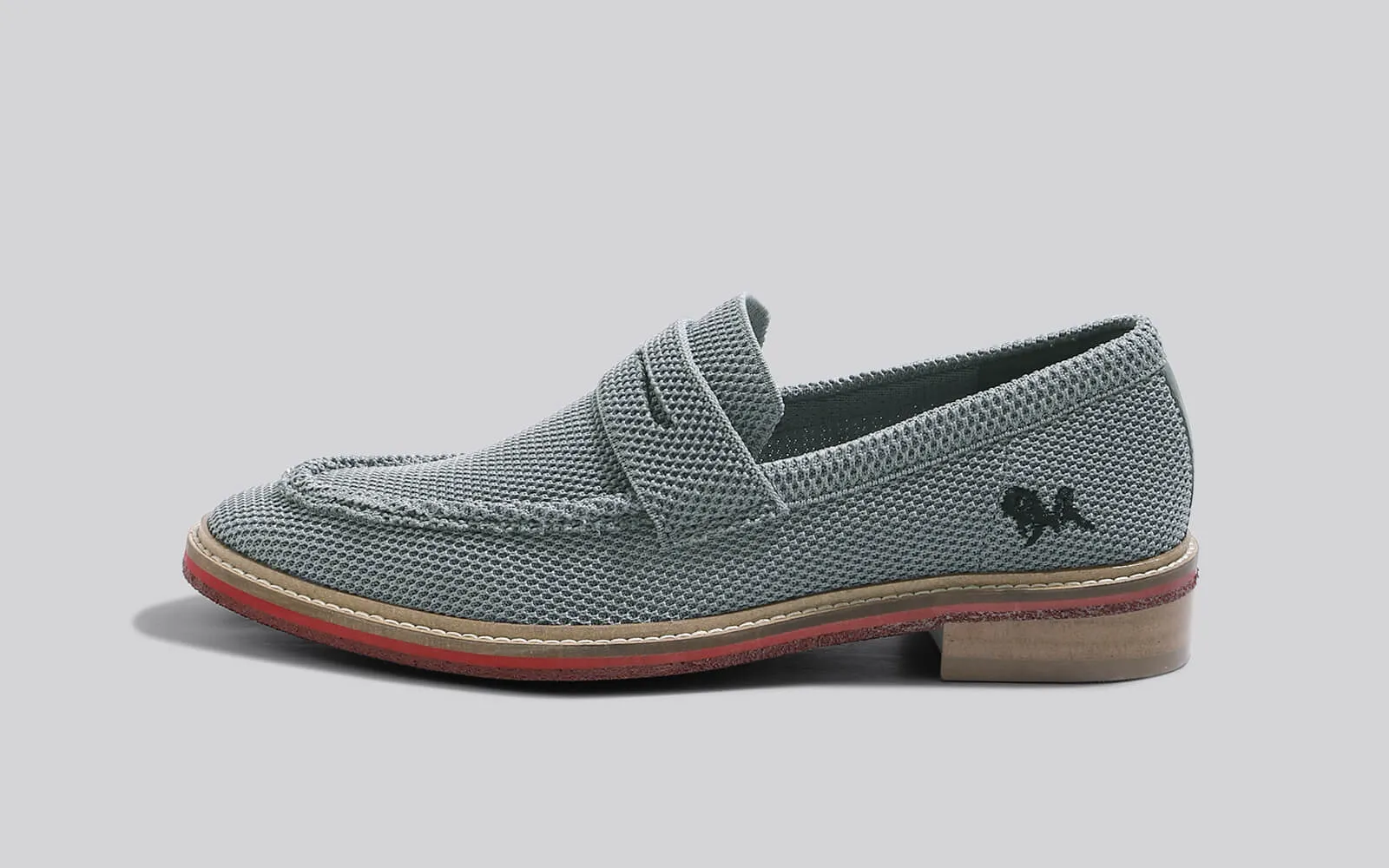 Block Heel Loafers