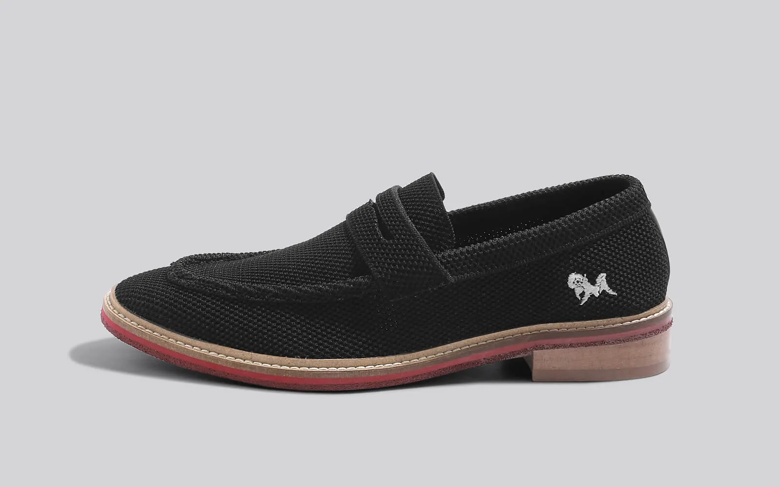 Block Heel Loafers