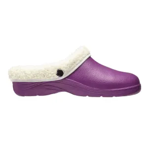 Briers Lilac Thermal Clogs - Size 6