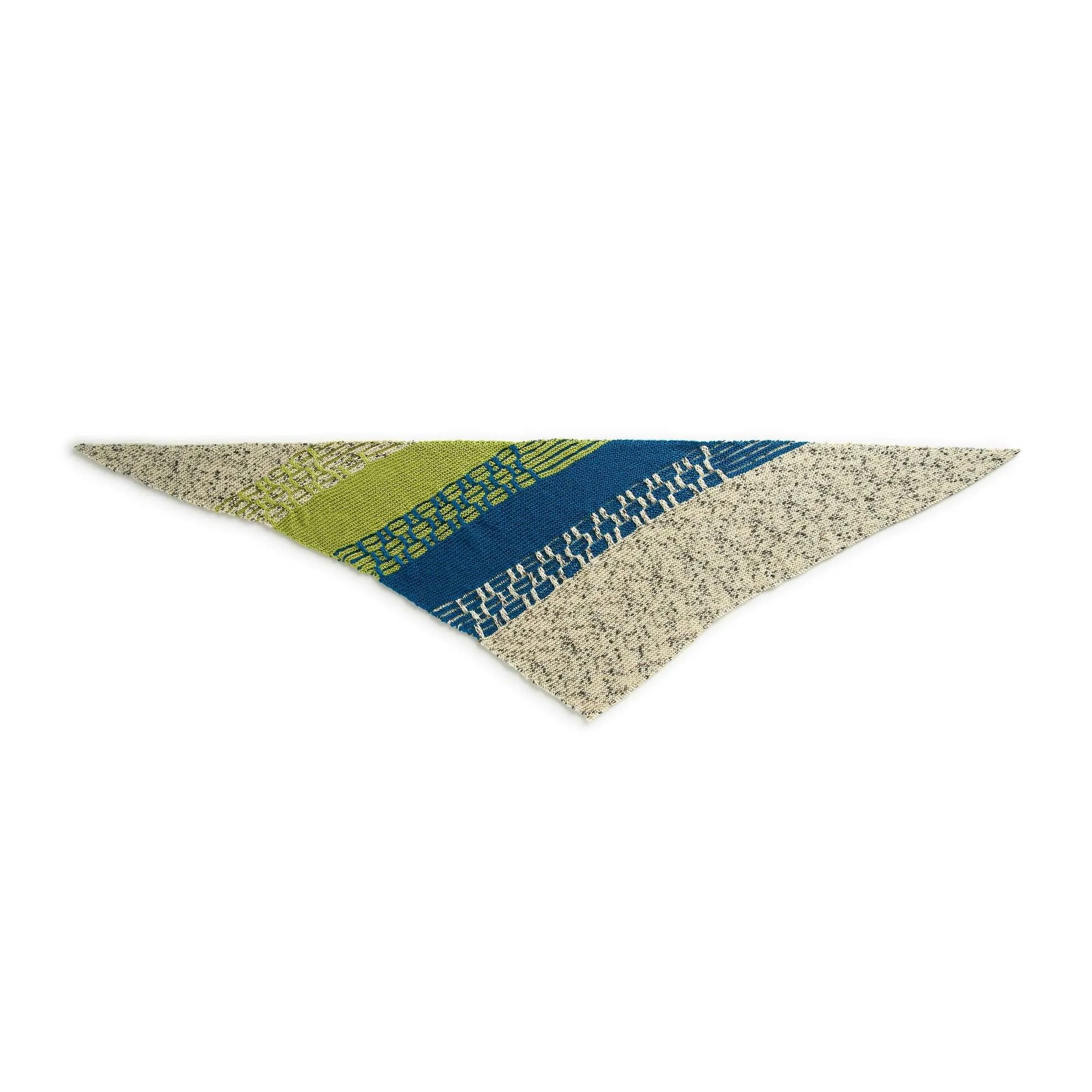 Caron Sampler Wedges Knit Shawl