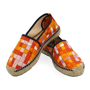 CARRE Orange/Lilac Classic Espadrilles