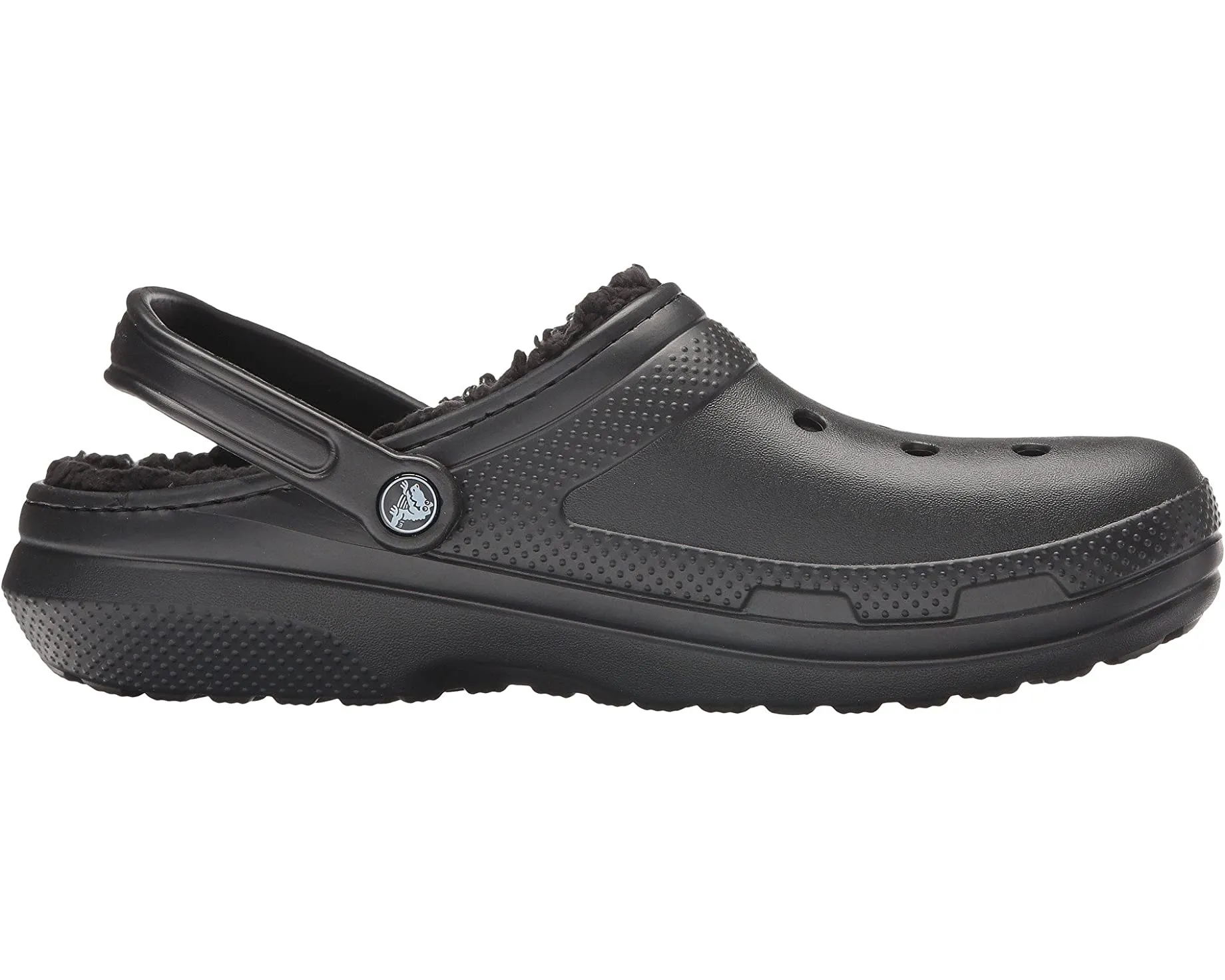 Classic Lined Clog Crocs, black