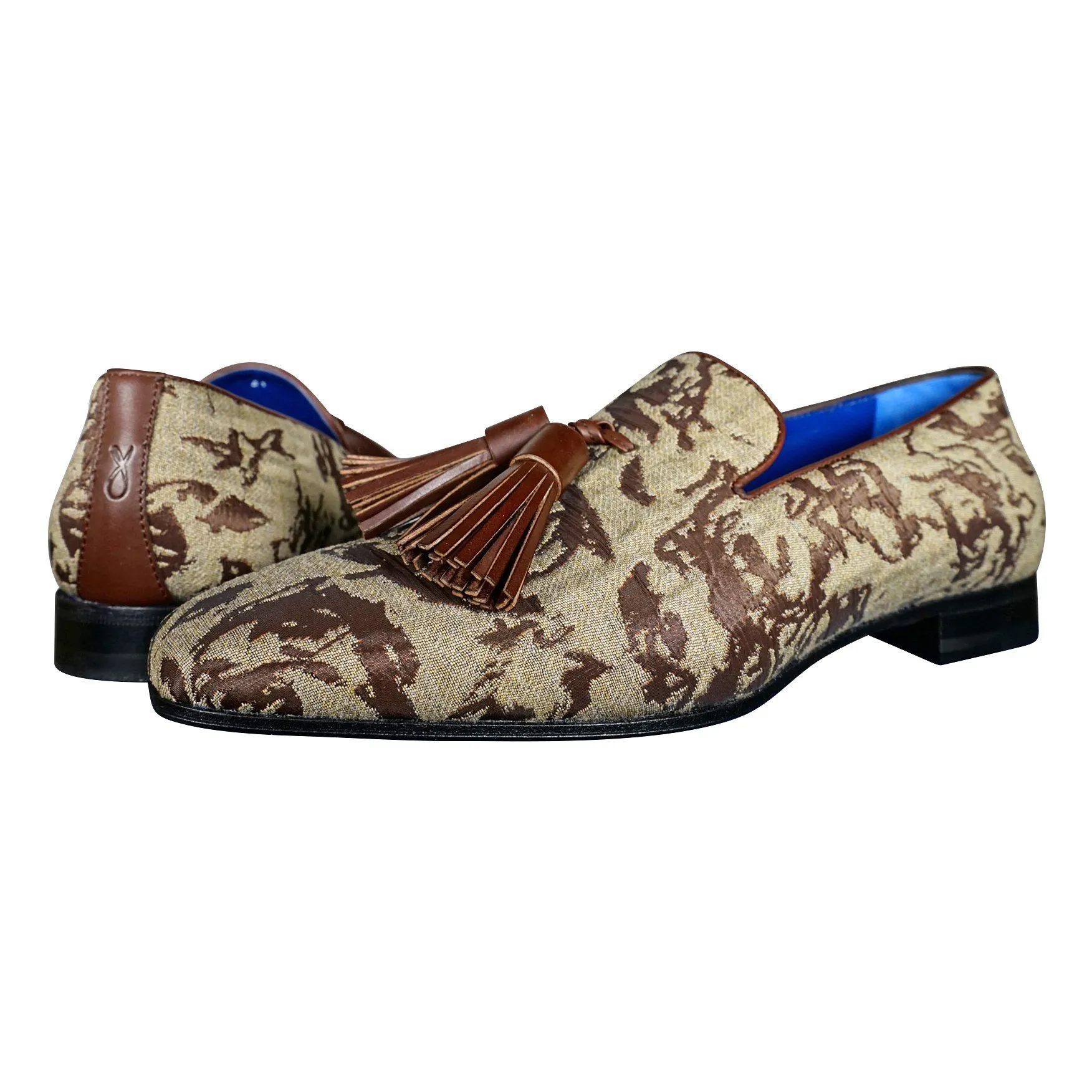 Damascus Series Cioccolato Tassel Loafer