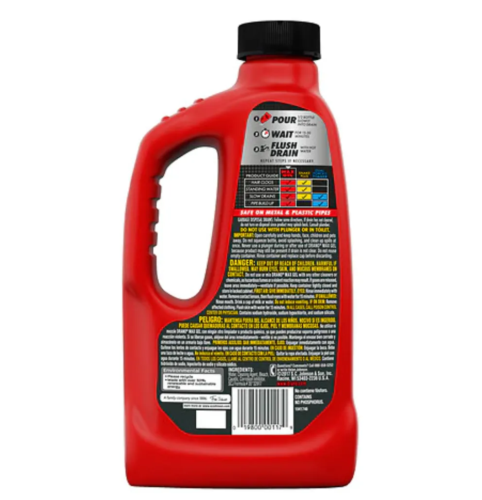 Drano Max Gel Clog Remover – 32 oz