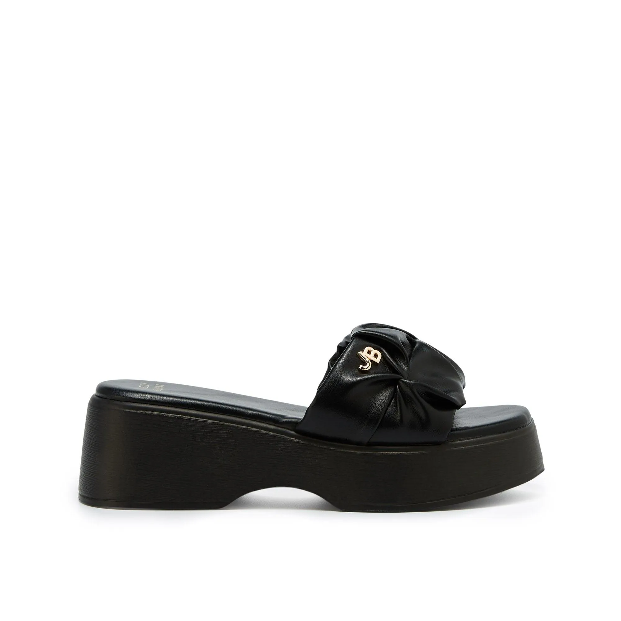 Esmar Platform Sandals Black