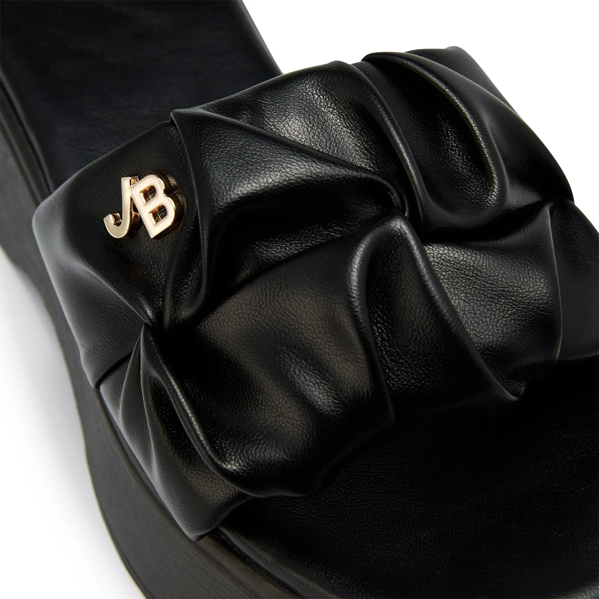 Esmar Platform Sandals Black