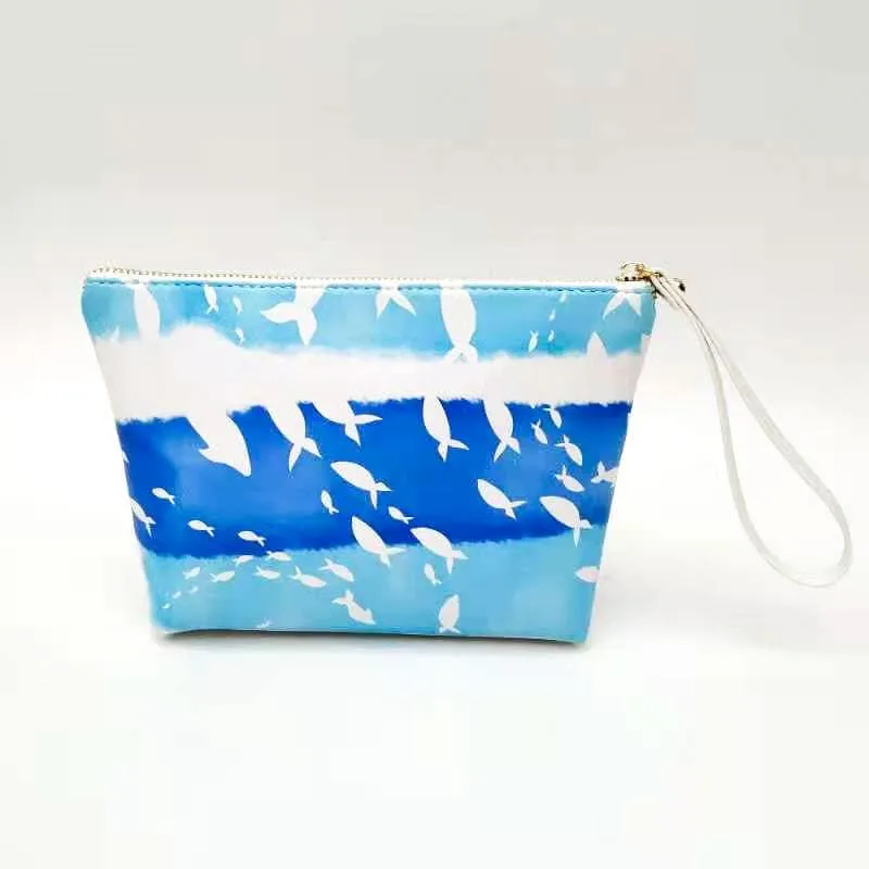 FINAL SALE -  School of Fish Storehouse Flats Carrying Wristlet Bag