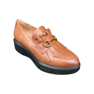 GUM1706 Toffee Flatform Loafer