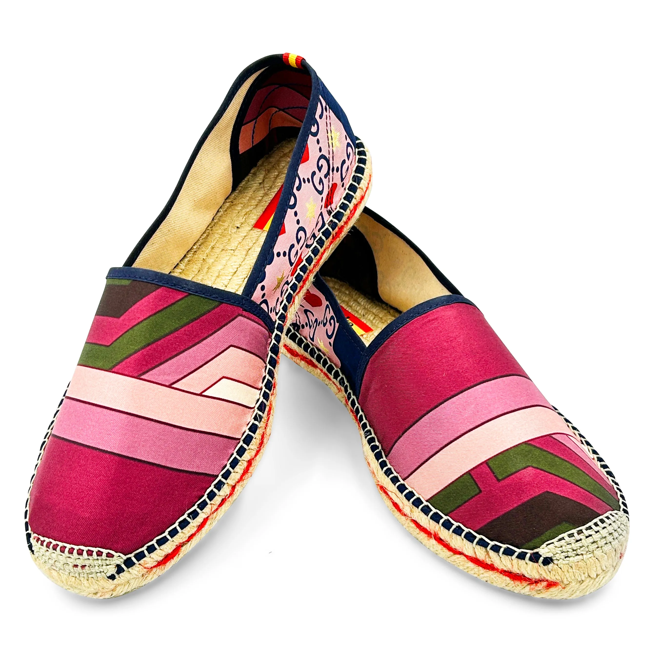 HEX CUORE Pink Classic Espadrilles