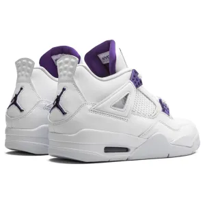 ike Air Jordan 4 Retro "Purple Metallic" Sneaker