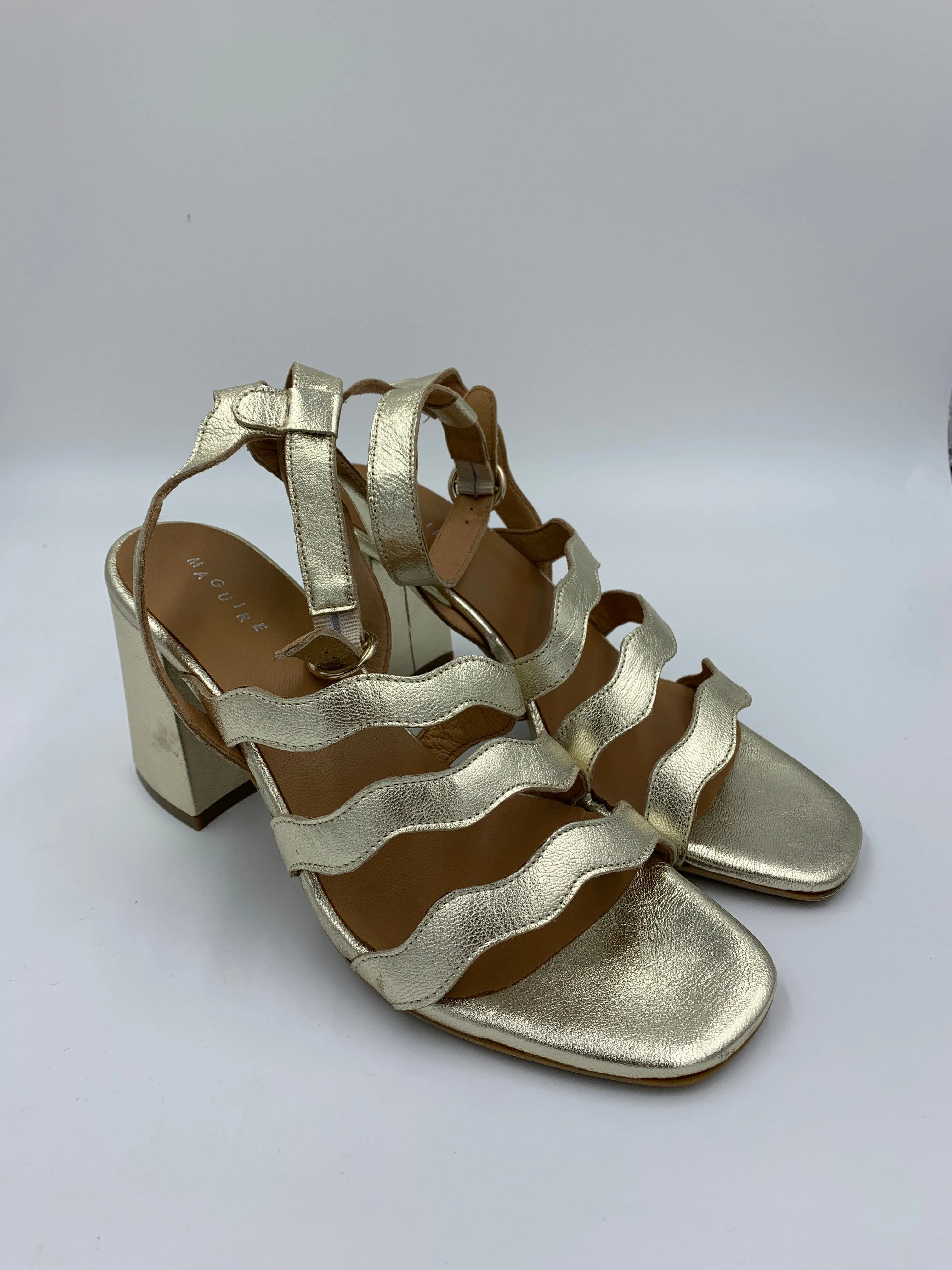 Imperfect Rimini Gold Heel