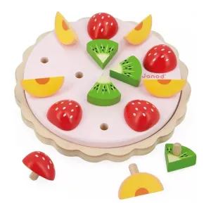 Janod Twist My First Fruit Pie Wooden Toy Set