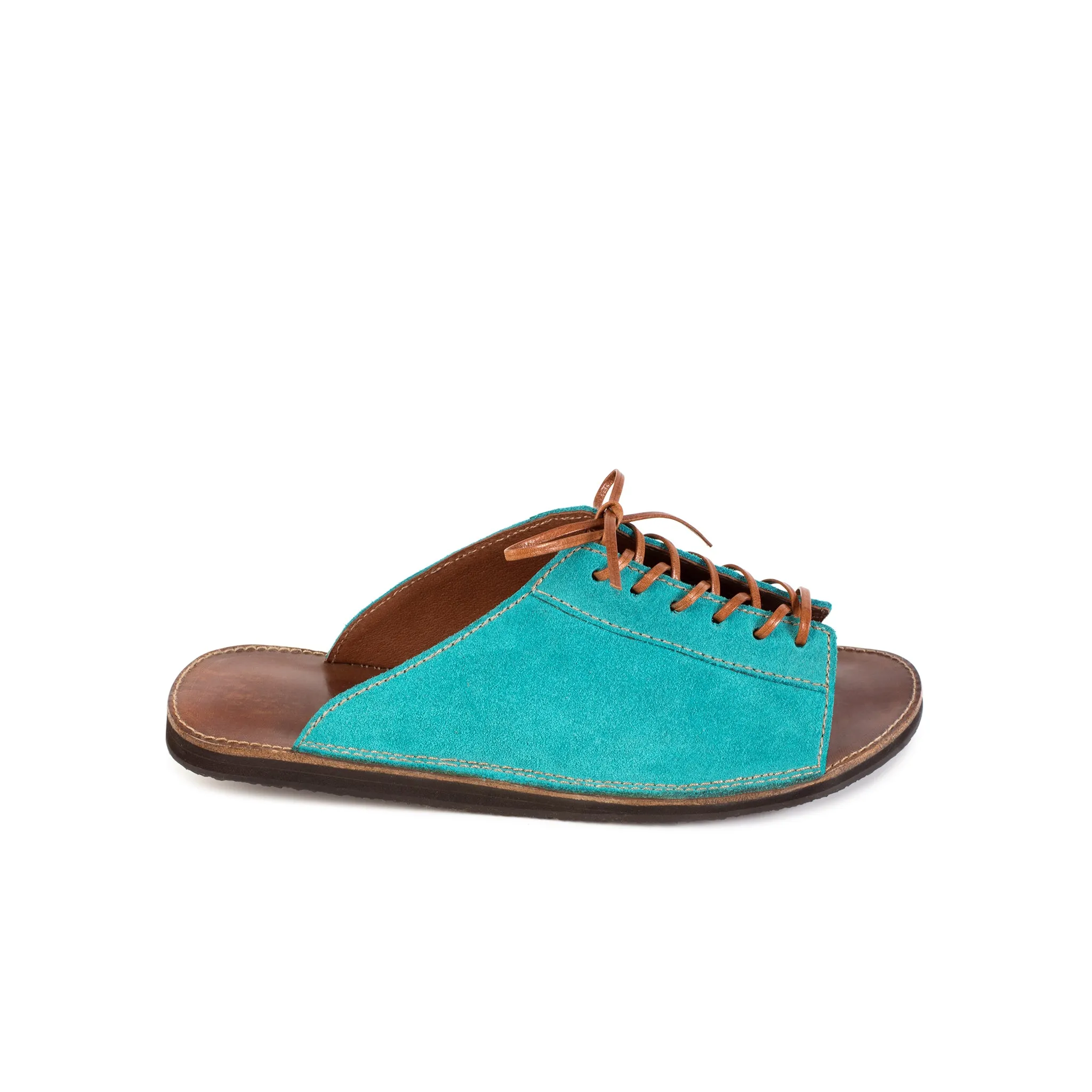 Juniper | Turquoise Suede