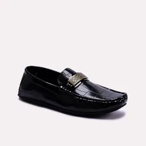 Kevin Black Quilted Loafers 0130782