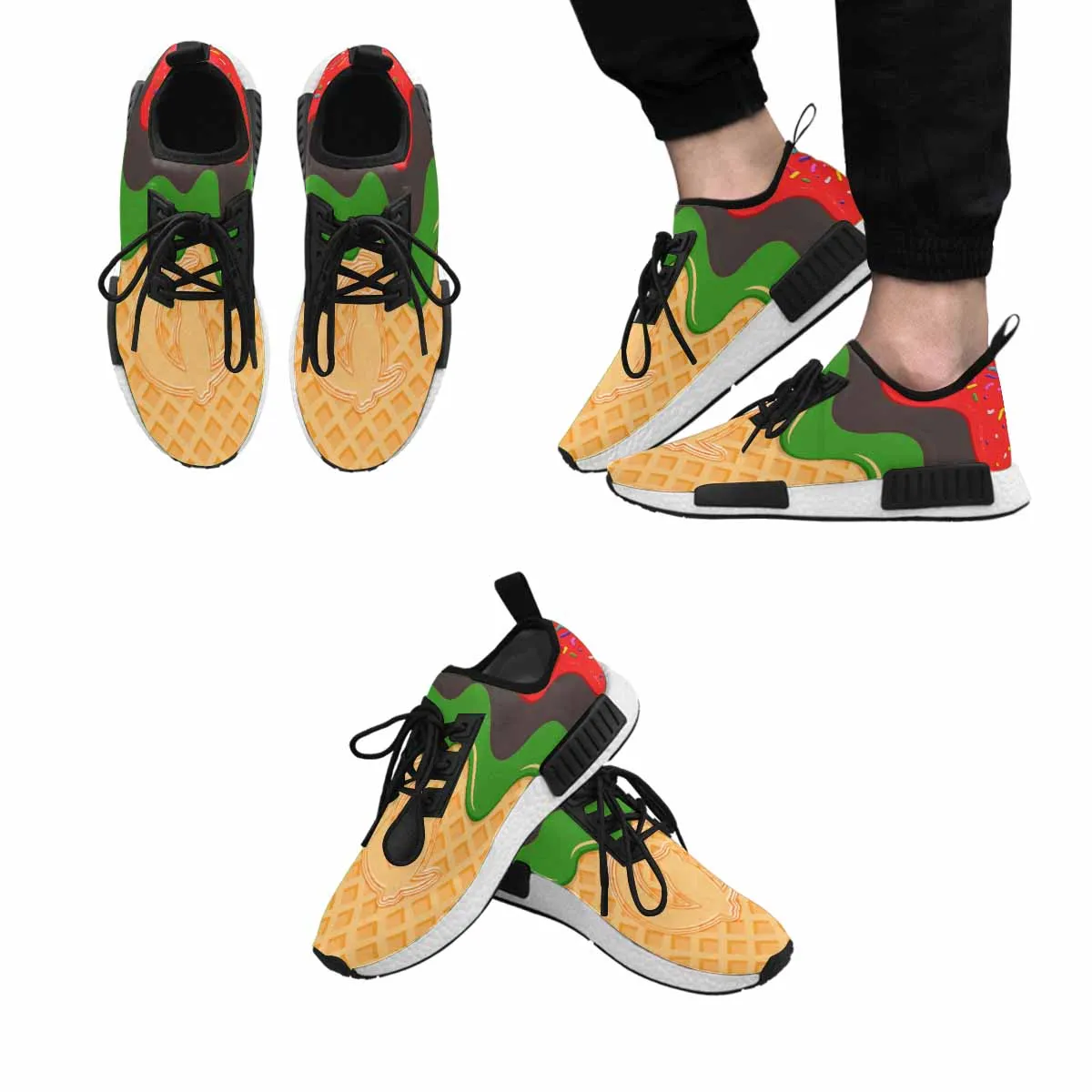 LaChouett RBG ICE CREAM Draco Running Men’s Shoes