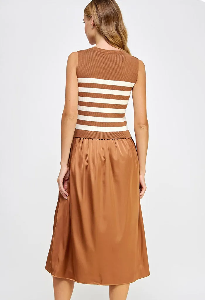 Lovely Latte Midi Dress