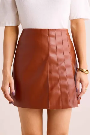 Mackenzie Skirt - Brown