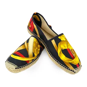 MANEGE Black Classic Espadrilles