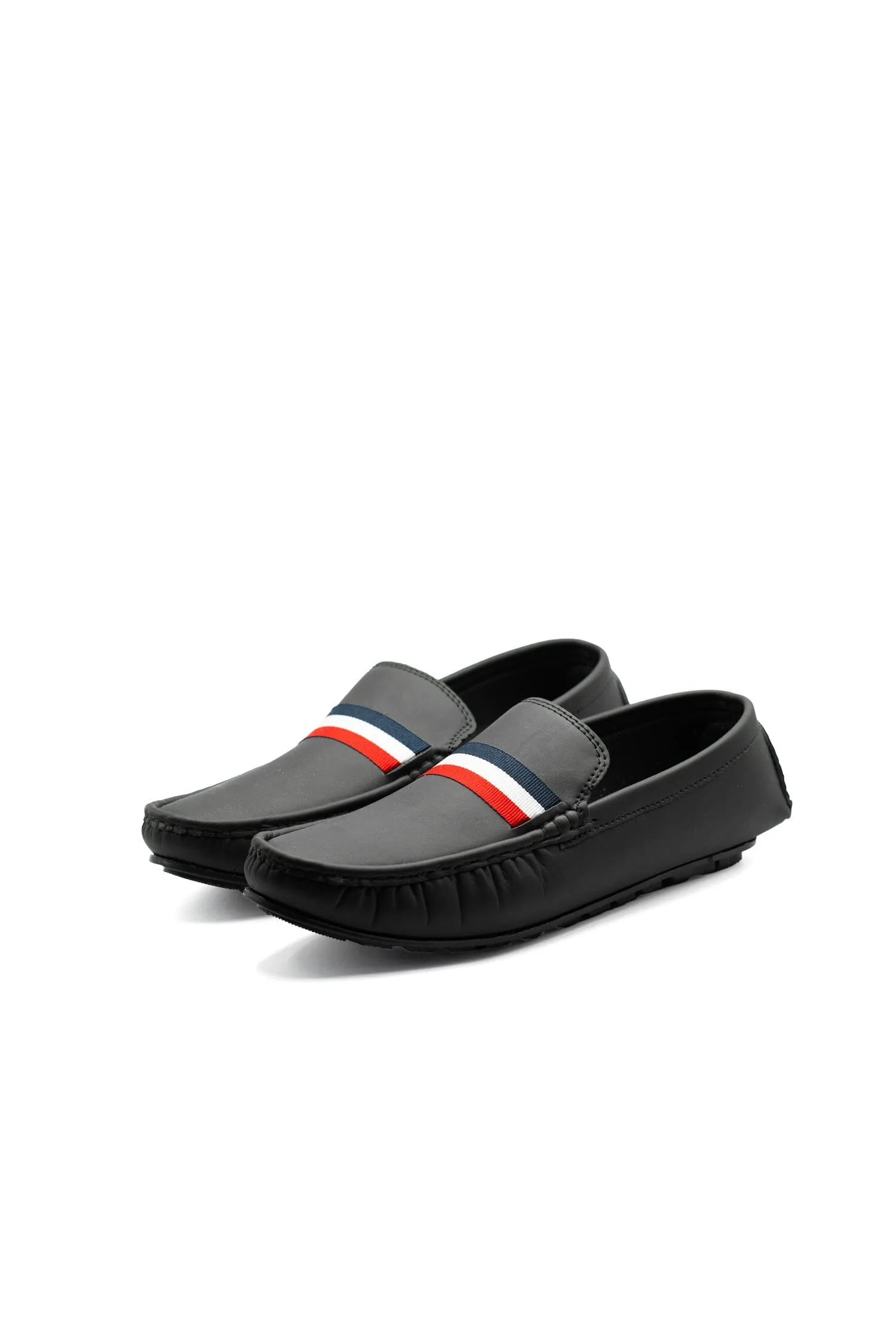 Men's Comfortable Striped Detail Loafers