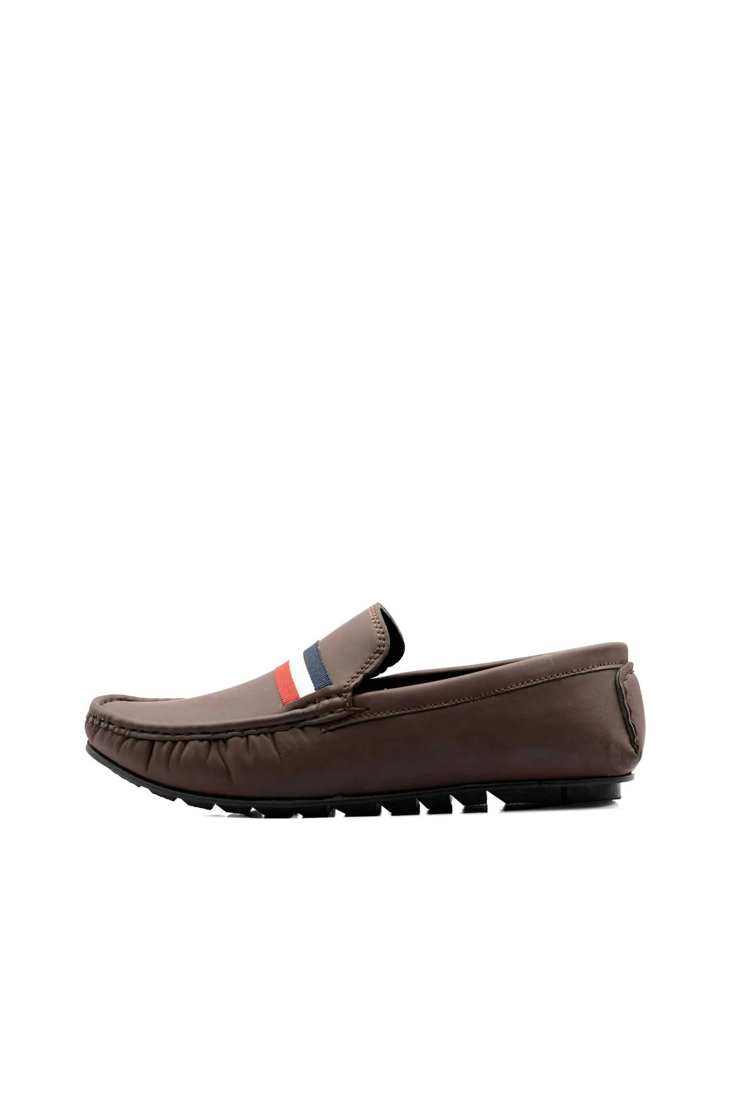 Men's Comfortable Striped Detail Loafers