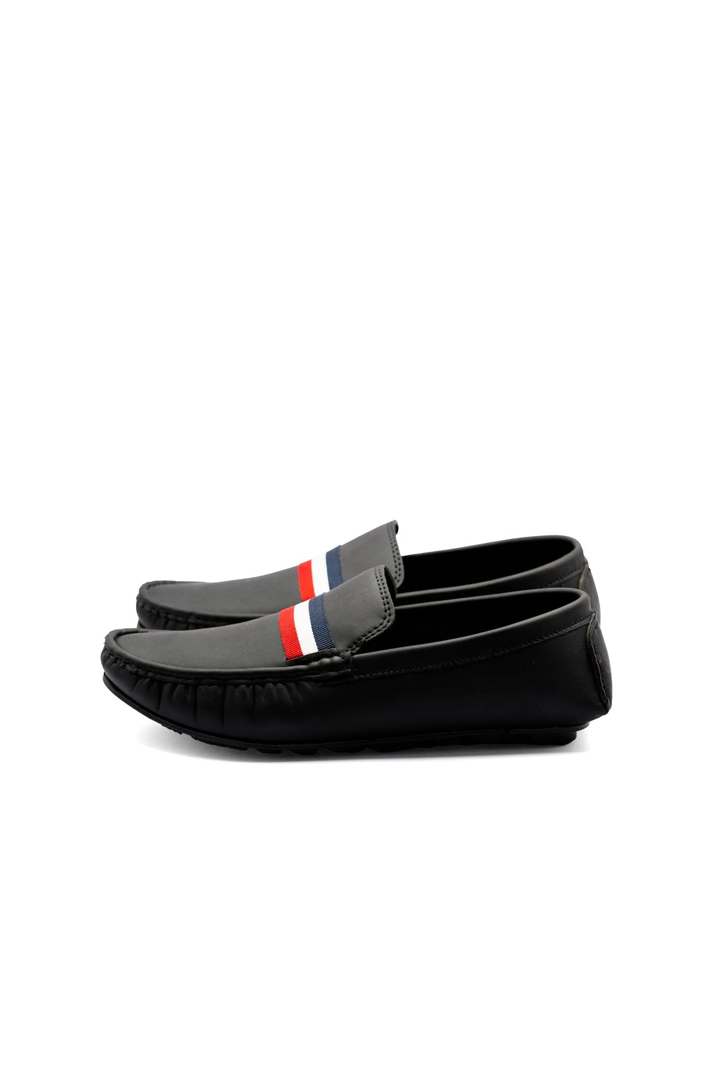 Men's Comfortable Striped Detail Loafers