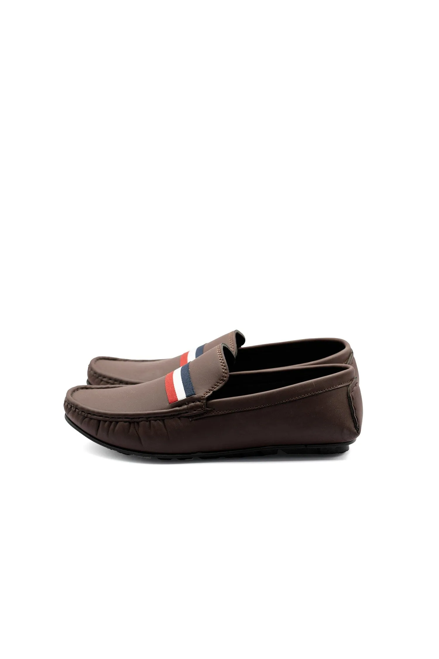 Men's Comfortable Striped Detail Loafers