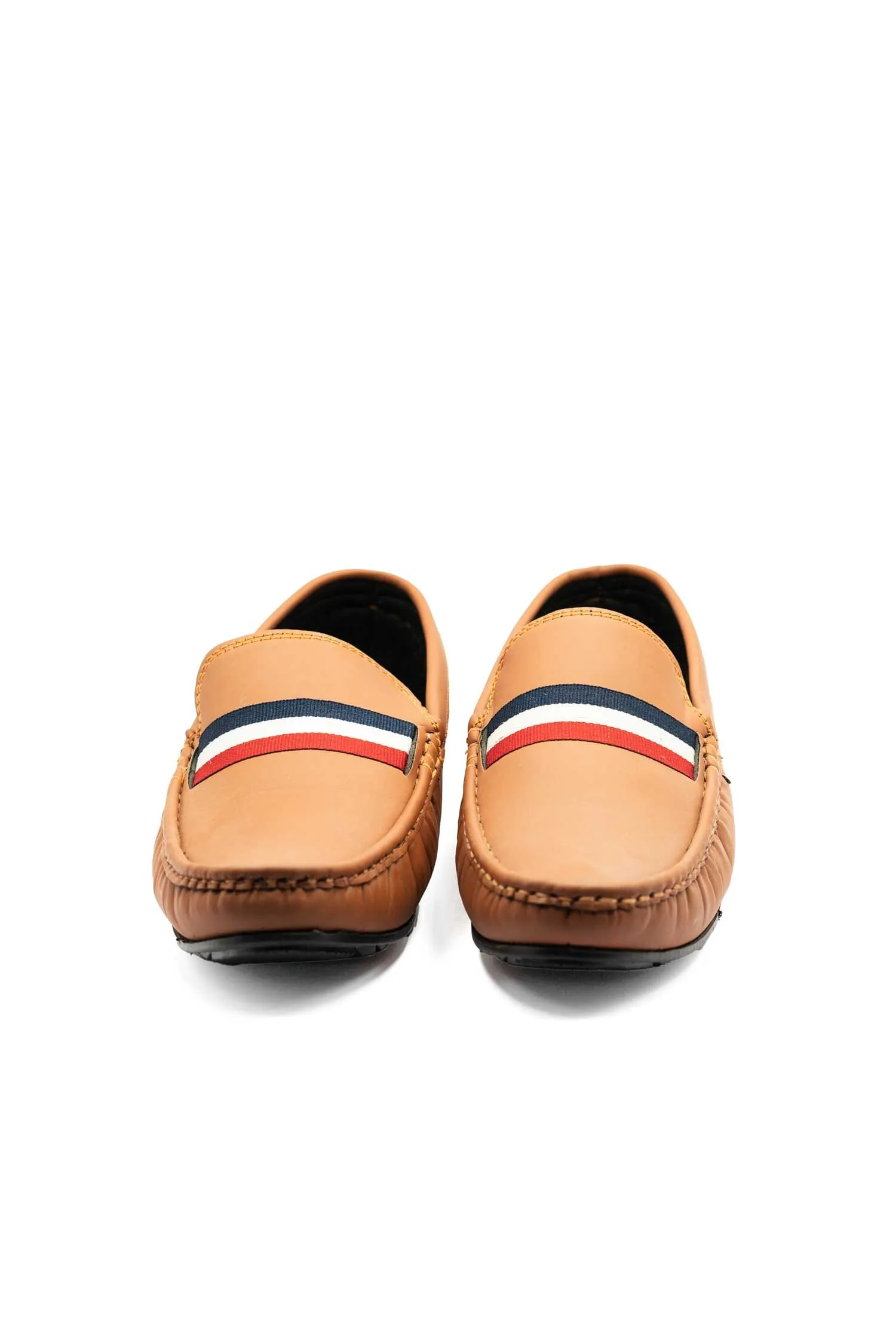 Men's Comfortable Striped Detail Loafers