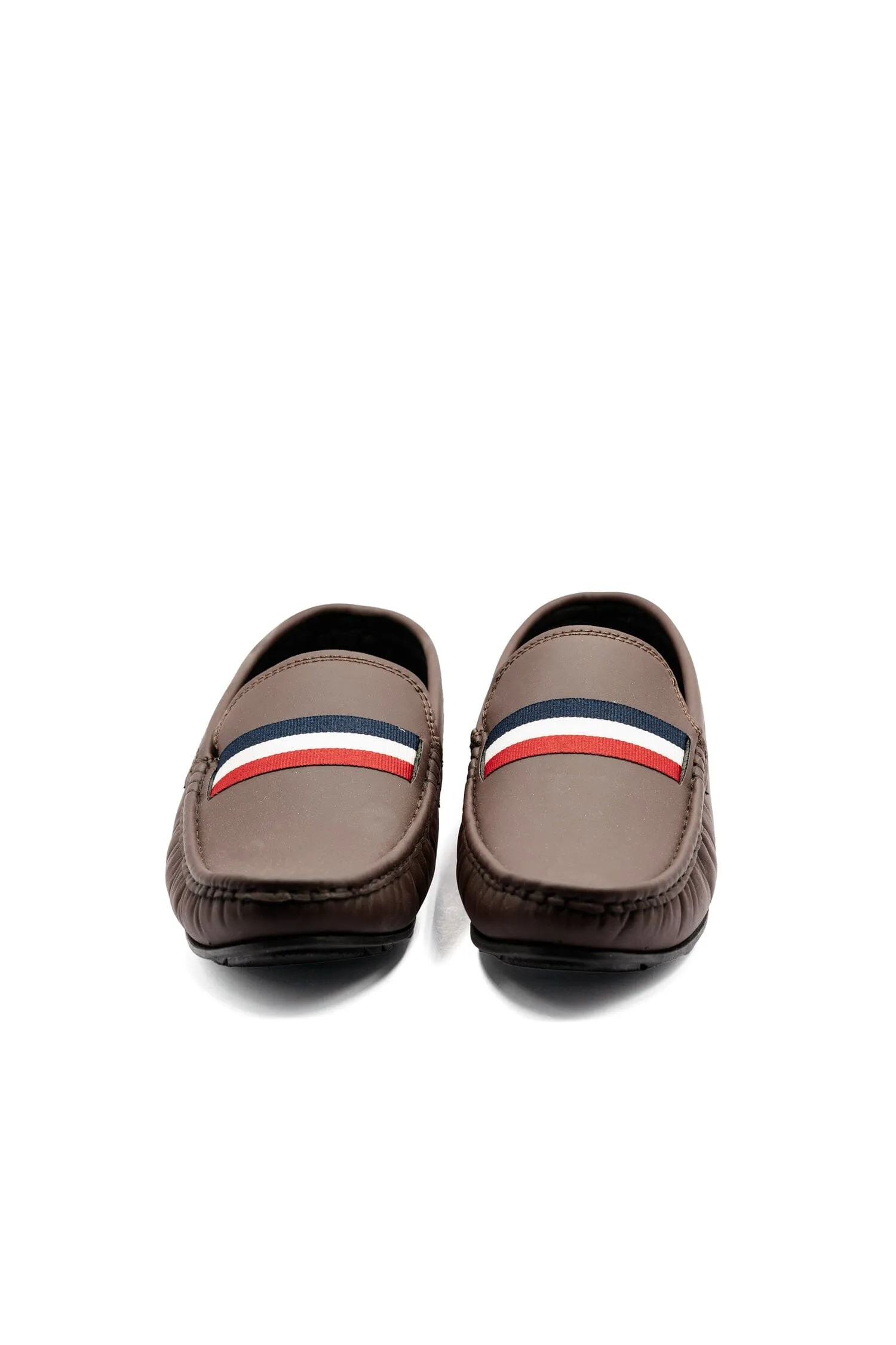 Men's Comfortable Striped Detail Loafers