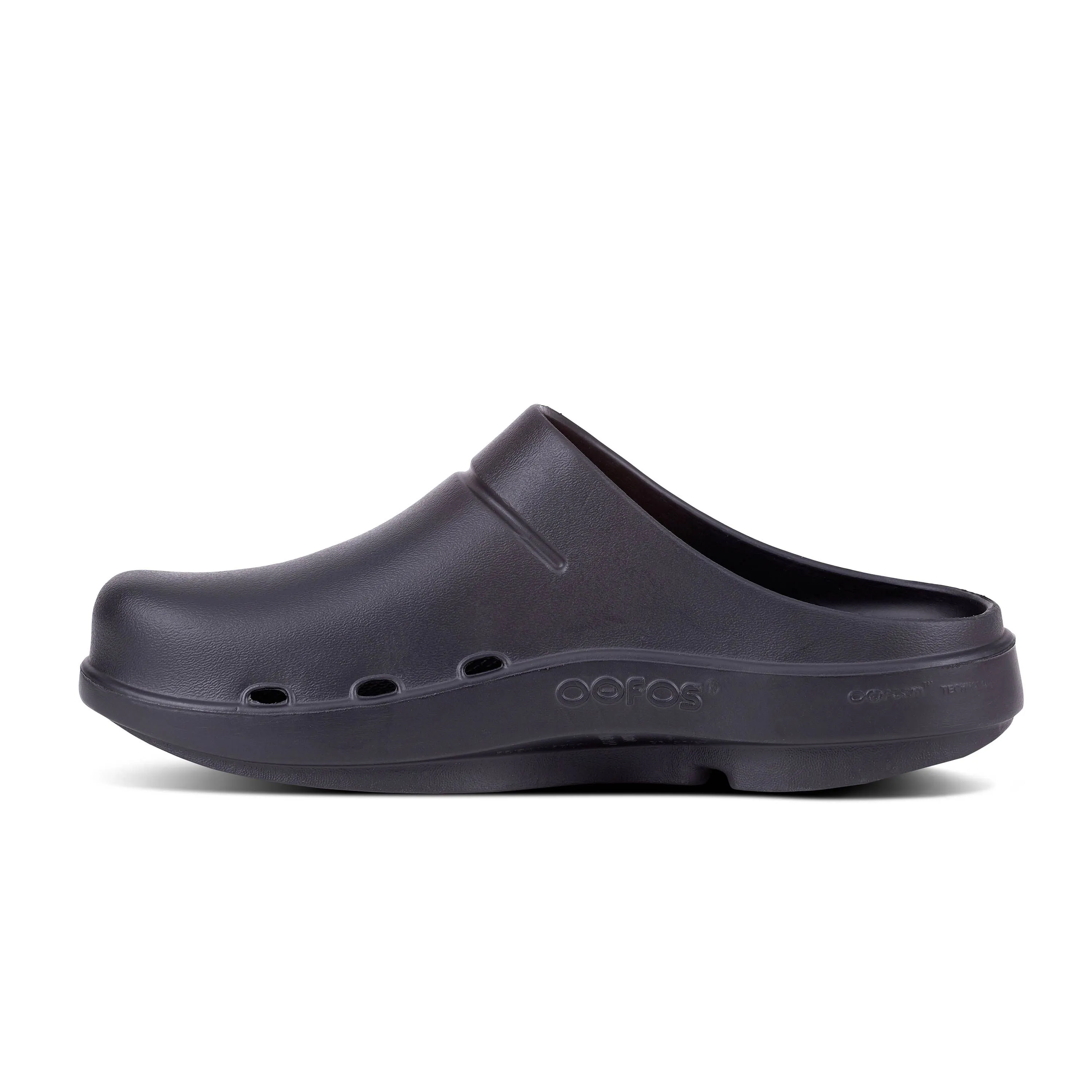 Men's OOFOS OOcloog 1200BLK Color:  Black