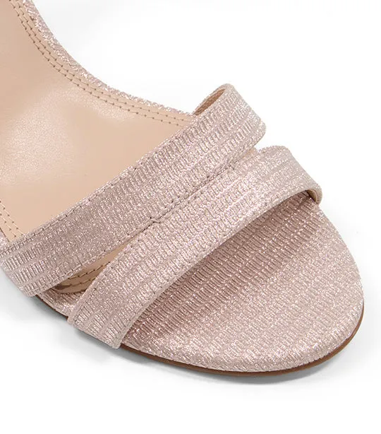 Merisa Block Heel Rose Gold