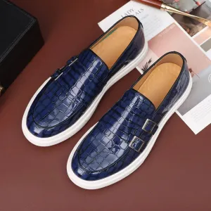 Monk double strap loafers