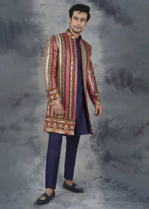 Multicolor Indowestern | Siddhesh Chauhan