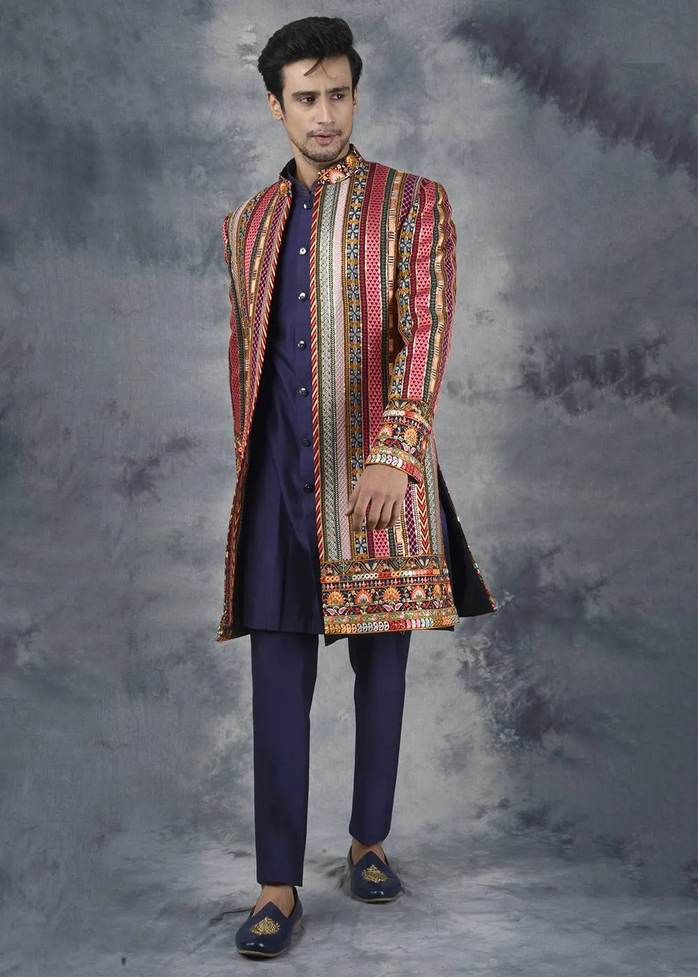 Multicolor Indowestern | Siddhesh Chauhan