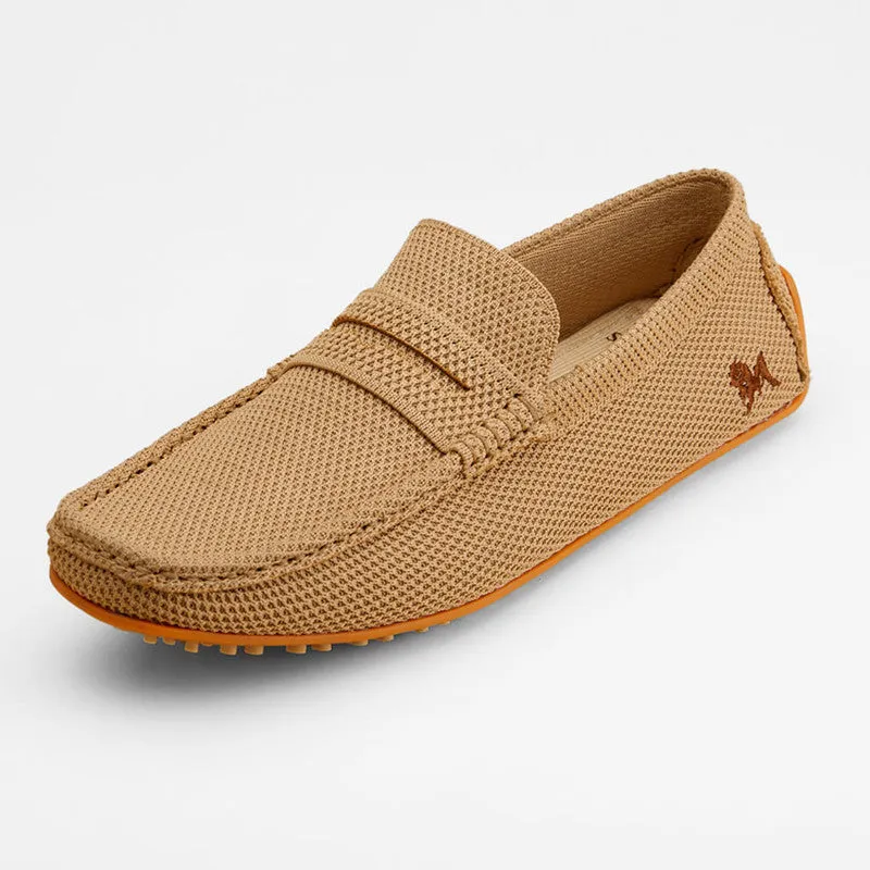 Neeman's Mens Relive Knitted Loafers | Extra Honey