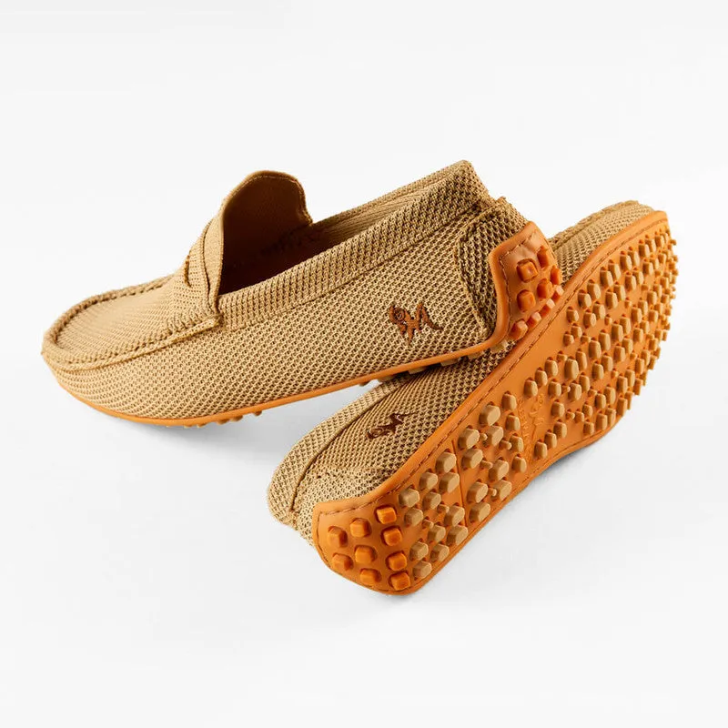 Neeman's Mens Relive Knitted Loafers | Extra Honey