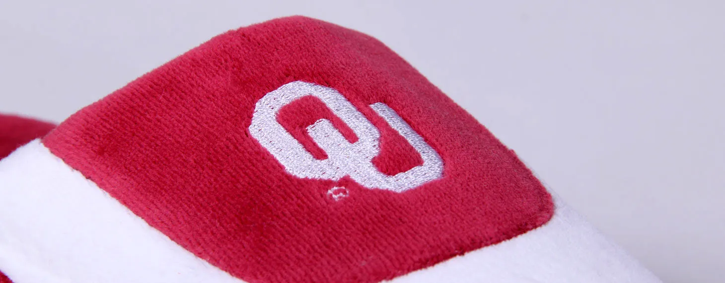 Oklahoma Sooners Low Pro Indoor House Slippers